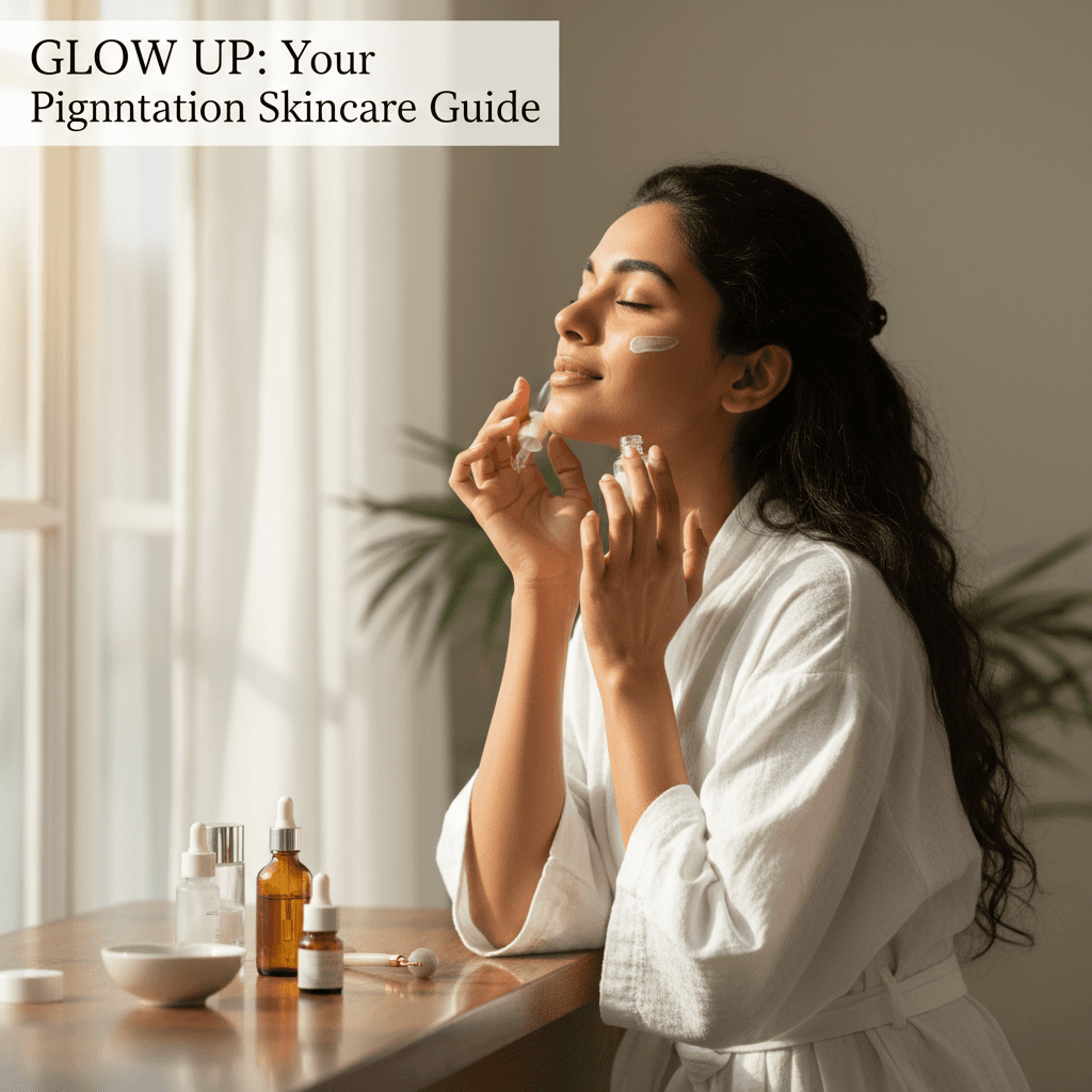 Skin Care Routine for Pigmentation Morning and Night Guide - PurāVeda article cover